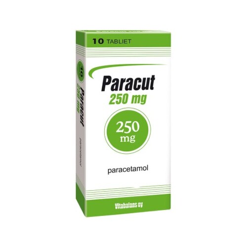 E-shop PARACUT 250 mg 10 tabliet