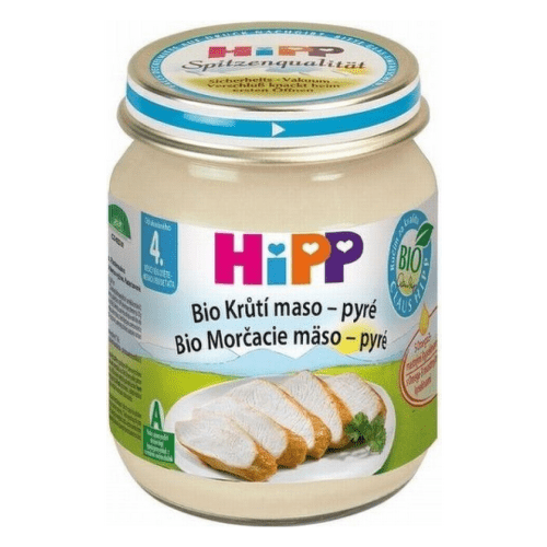 E-shop HiPP Príkrm BIO morčacie mäso pyré 125 g