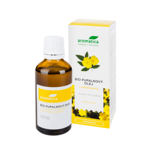 E-shop AROMATICA Pupalkový olej s vitamínom E 50 ml