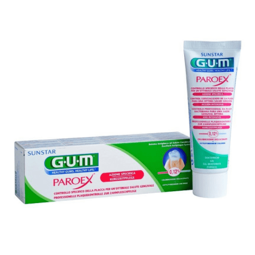 E-shop GUM zubný gél paroex 0,12% 75 ml