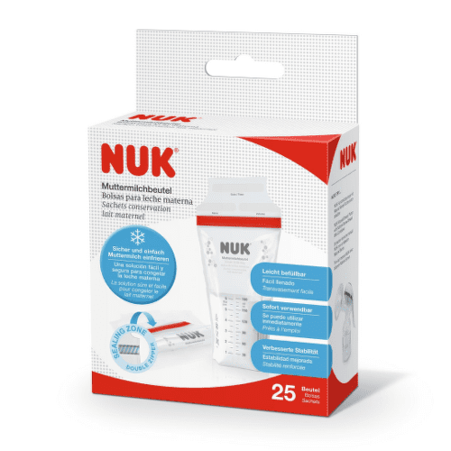 E-shop NUK Vrecká na materské mlieko 25 kusov