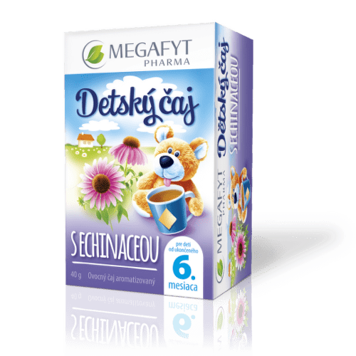 MEGAFYT Detský čaj s echinaceou 20 x 2 g