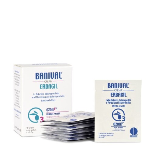 OZONIDY Banival krém na balanitídy a balanopostitídy sáčky 10 x 3 ml kúpite na Benulekaren.sk