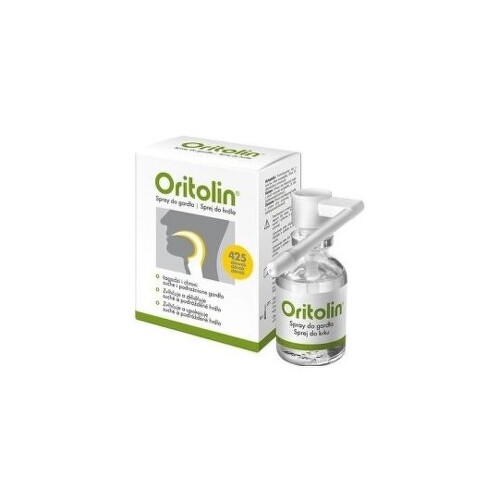 E-shop ORITOLIN Sprej do krku - 425 dávok 30 ml