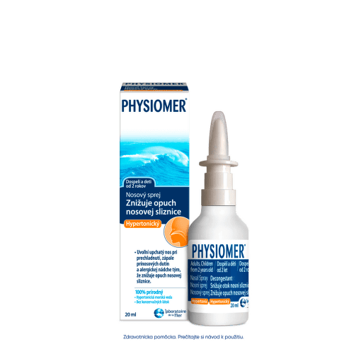 PHYSIOMER Nosový sprej hypertonický 20 ml