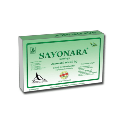 E-shop SAYONARA Powder japonský zelený čaj 4 x 25g