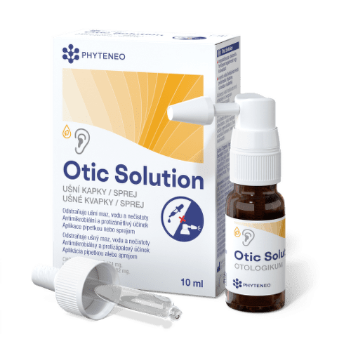 OTIC SOLUTION Ušné kvapky/sprej 10 ml