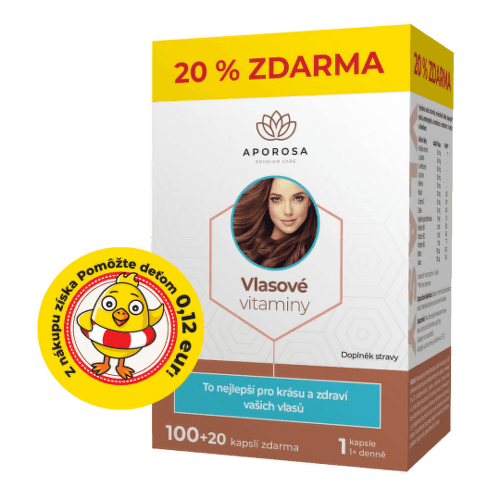 E-shop APOROSA Premium vlasové vitamíny 100 + 20 kapsúl ZADARMO