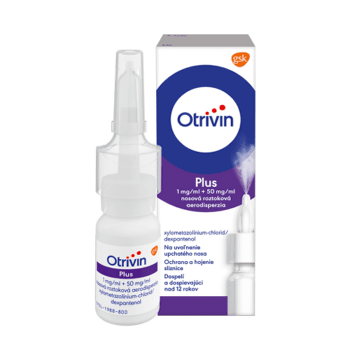 E-shop OTRIVIN Plus nosový sprej na upchatý nos 10 ml