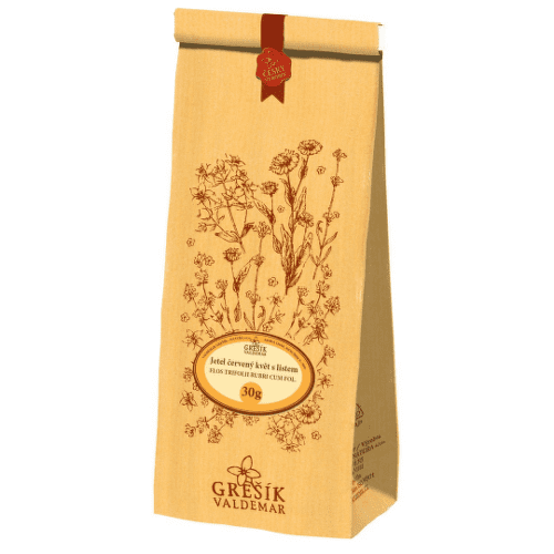 E-shop GREŠÍK Ďatelina červená rezaná kvet s listom bylinný čaj sypaný 30 g