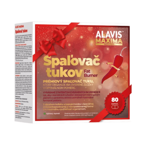 E-shop ALAVIS Maxima spaľovač tukov vianočné balenie 80 kapsúl
