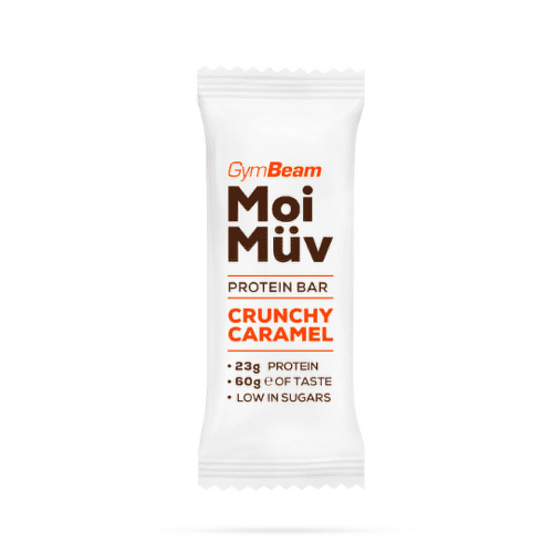 E-shop GYMBEAM Moi müv protein bar crunchy caramel tyčinka 60 g