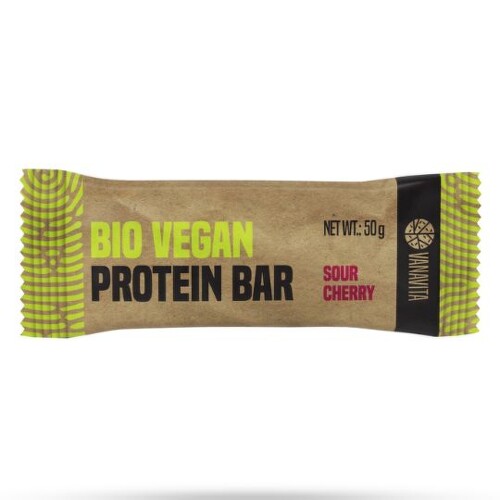 E-shop VANAVITA Bio vegan proteinová tyčinka príchuť sour cherry 50 g