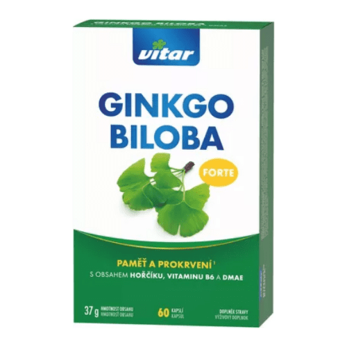 E-shop VITAR Ginkgo biloba forte 60 kapsúl