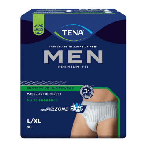 TENA Men protective underwear maxi L/XL 8 ks