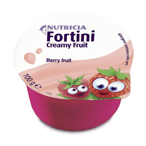 E-shop FORTINI Creamy fruit multi fibre príchuť červené ovocie 4 x 100 g