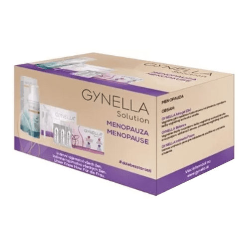 GYNELLA Solution menopauza artrogel 21 x 7,5 g + balance čapíky + intimate foam 150 ml Set