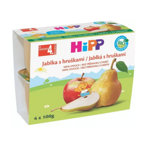 E-shop HIPP Bio 100% ovocie jablká s hruškami 400 g