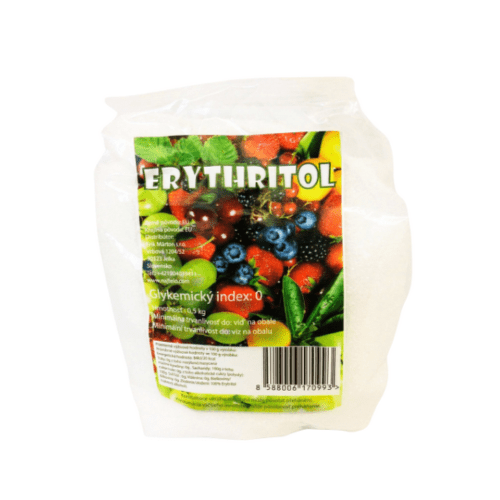 E-shop NAJTELO Erythritol ovocný cukor 500 g