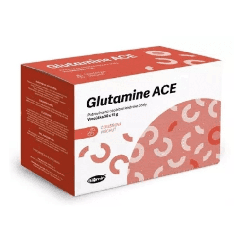 GLUTAMINE Ace čerešňová príchuť 30 x 15 g