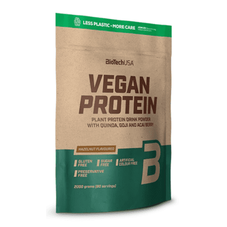 E-shop BioTechUSA Vegan protein lieskový orech 500 g