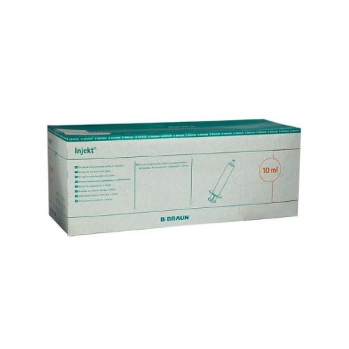 B.BRAUN Injekt luer solo injekčná striekačka 10 ml 100 ks