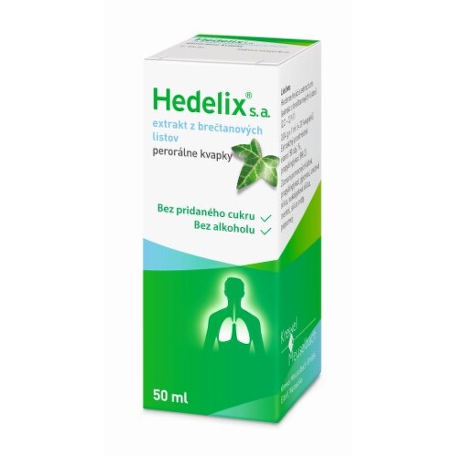 Hedelix kvapky na kašeľ 50 ml kúpite na Benulekaren.sk