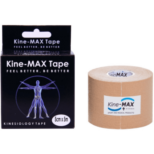 KINE-MAX Classic kinesiology tape bežová 5 cm x 5 m 1 kus