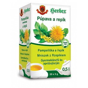 HERBEX Púpava a repík 20 x 3g