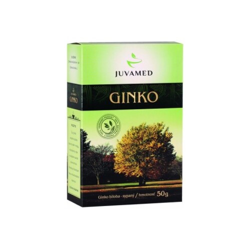 JUVAMED GINKO BILOBA - LIST, 50g kúpite na Benulekaren.sk