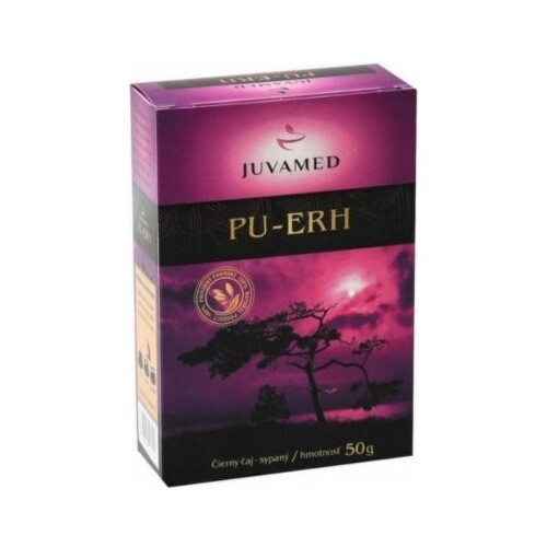 JUVAMED PU-ERH ČIERNY ČAJ, 50g kúpite na Benulekaren.sk