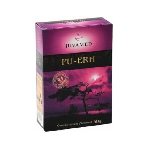 JUVAMED Pu-erh čierny čaj 50 g