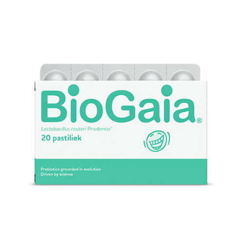 BioGaia Prodentis® pastilky pre zdravé zuby a ďasná príchuť Mint 20 ks kúpite na Benulekaren.sk