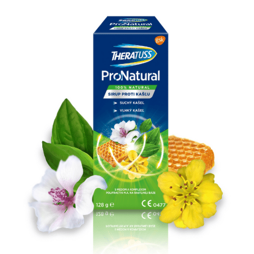 THERATUSS Pronatural prírodný sirup na kašel 128 g