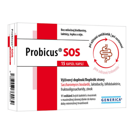 GENERICA Probicus SOS 15 kapsúl kúpite na Benulekaren.sk
