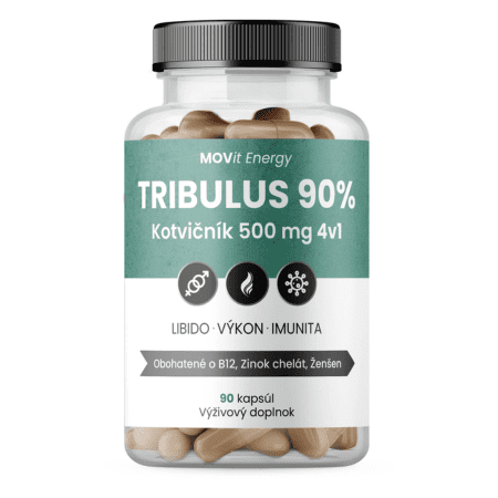 MOVIT ENERGY Tribulus 90% kotvičník 500 mg 4 v 1 90 kapsúl kúpite na Benulekaren.sk