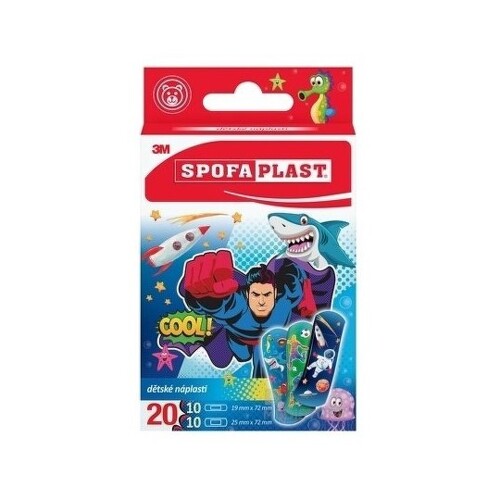 3M™ SPOFAPLAST 118 Detské náplasti 20 kusov kúpite na Benulekaren.sk