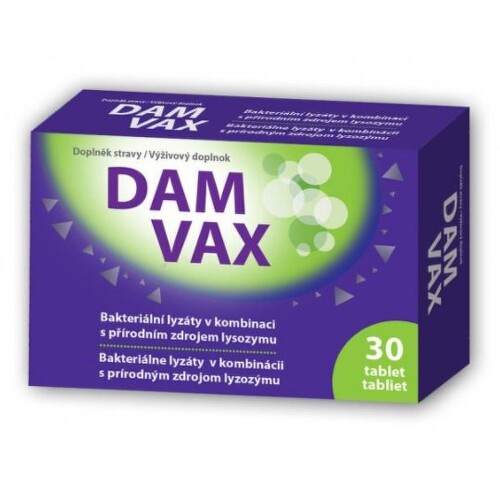 DAMVAX Rozpustné v ústach 30 tabliet