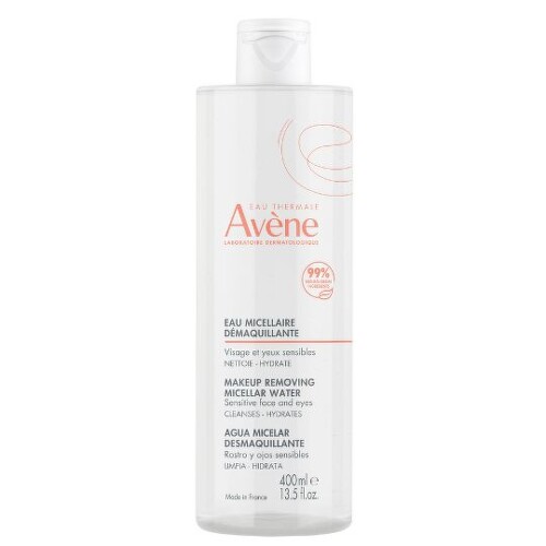 AVENE Micelárna voda na odlíčenie 400 ml