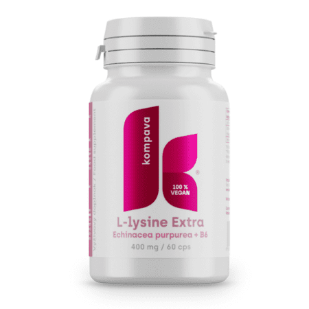 Kompava L-Lysine Extra kapsuly s aminokyselinami 60 cps kúpite na Benulekaren.sk