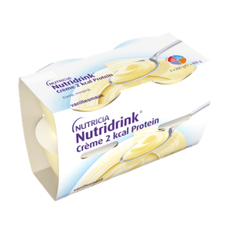 Nutridrink Crème 2 kcal Protein s vanilkovou príchuťou 24x200 g