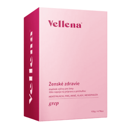 VELLENA Ženské zdravie Nápoj príchuť Grep 30 vrecúšok kúpite na Benulekaren.sk
