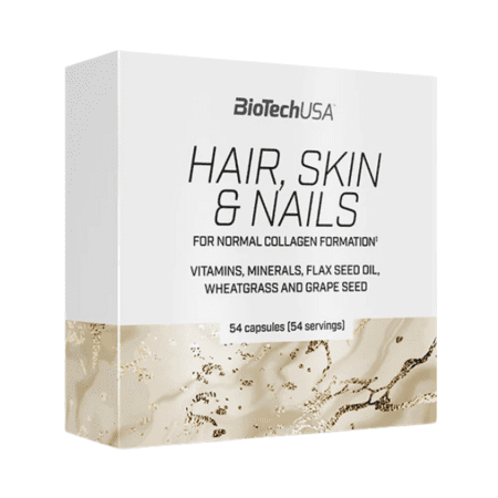 BioTechUSA Hair, Skin & Nails kapsuly pre krásne vlasy, pleť a nechty 54 cps kúpite na Benulekaren.sk