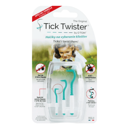 Tick Twister HÁČIKY NA VYBERANIE KLIEŠŤOV rôzne veľkosti 3 ks kúpite na Benulekaren.sk