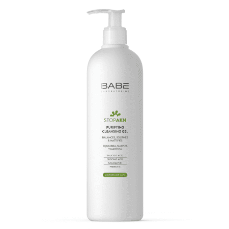 BABÉ AKNÉ Hĺbkovo čistiaci gél Purifying Cleansing gél 400ml