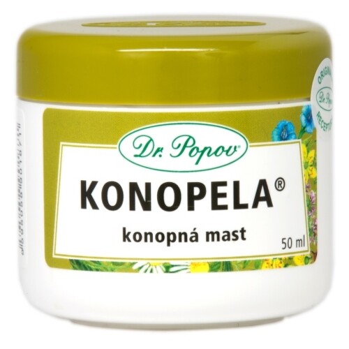 DR. POPOV Konopela konopná masť 50 ml