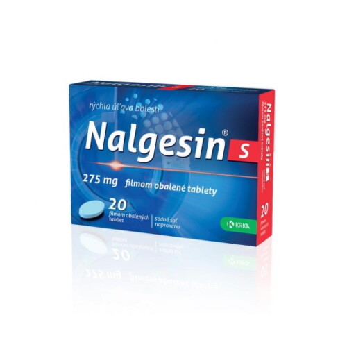 NALGESIN S 275 mg 20 tabliet kúpite na Benulekaren.sk