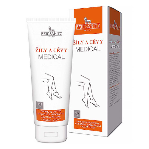 Priessnitz Žily a cievy MEDICAL krém pre tažké a unavené nohy 125 ml kúpite na Benulekaren.sk