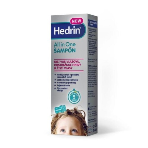 HEDRIN All in one šampón 100 ml kúpite na Benulekaren.sk