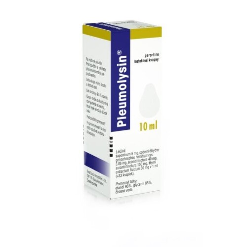 PLEUMOLYSIN Kvapky 10 ml